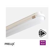 PRELUX VAPOUR 4ft LED BATTEN Multi-Watt 17W-30W 4500lm (max) 4000K Plug &amp;amp; Play IP65