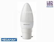 Megaman LED 3.5W B22 OPAL CANDLE 2800K 250lm image