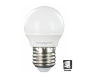 Integral LED Mini Globe 6.2W 2700K 470lm E27 Dimmable Frosted