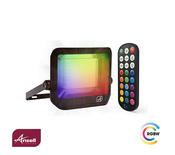 Ansell Telic Floodlight 10W LED RGBW with Remote Control IP65 image