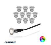 AURORA M-Lite Deck Lights 10 Pack 7.5W RGB Switchable IP67
