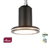 Ansell Halo High/Low Bay 2 Black 75W/150W CCT 3000K/4000K