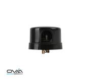 OVIA Gator Twist-Lock Nema Photocell Black