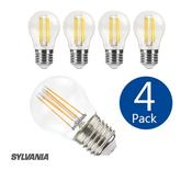 SYLVANIA ToLEDo 4.5W BALL MINI GLOBE Clear E27 470lm 2700K Non-dim (4 PACK) image