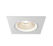Ansell Eleanora Downlight Square White 6W LED Dim to Warm White image