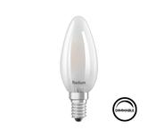 Radium LED Star C40 Candle Frosted E14 3.4W (40W) 470lm Warm White Dimmable