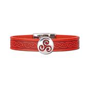 Triskle Cuff - Red