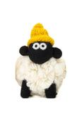 Irish Mountain Sheep with Bobble Hat - Yellow
