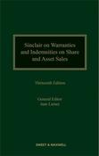 Sinclair on Warranties and Indemnities on Share and Asset Sales 13th ed image