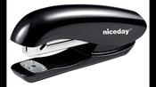 Stapler Half strip 24/6;26/6 Black 20 Sheets Plastic