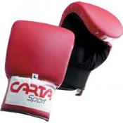 Carta Sport PU Mitts Mesh Palm Red - leisurewear.ie