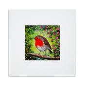 Robins Garden Print image
