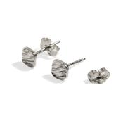 Stone &amp; Sea Silver Stud Earrings