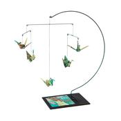 Green Desktop Crane Mobile