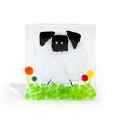 Fused Glass Sheep Candle Holder image