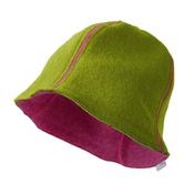 Sauna Hat Acid Green / Pink image