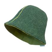 Sauna Hat Acid Green/ Forest Green