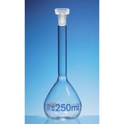 Volumetric flask, USP, BLAUBRAND®, A, DE-M, 20ml, Boro 3.3, W NS 10/19, PP stopper, 2 Pcs. image