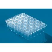 48-well PCR-plate, PP, 0,2 ml, thin-walled, flexible, no skirt, 40 Pcs.