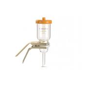 Glass Vacuum Filtration Device, 47/50 mm, dia. 15mm, Glass with PTFE-coated screen filter support