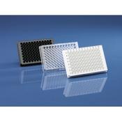 Microplate, BRANDplates®, pureGrade™ S, 96-well, PS Standard black, 'F'bottom 350 µl, sterile, 50 Pcs.