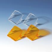 Inspection windows for Titrette® (colorless / amber colored), Each