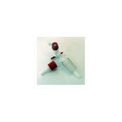 Asynt B24 glass luer adapter with side arm isolation valve