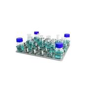 Platform with spring clamps for 30 x 100ml flasks fits PSU-20i and ES-80