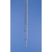 Spare tube burette 'Economy' SILBERBRAND w/o stopcock cl.B, 50 ml:0,1 ml, Boro 3.3 clear, Black graduations, 2 pcs image