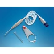 Discharge tube seripettor® /seripettor® pro for 2 + 10 ml, PTFE, flexible, coiled length 800 mm, Each