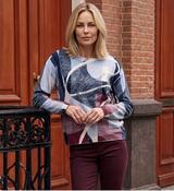 Rabe Abstract Print
Cotton Knit Jumper Light
Blue image