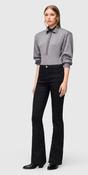 Flared Fit Boot Cut Black