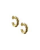 Gold Solma Hoop Earrings image
