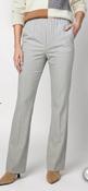 NEW WIDE LEG BUSINESS TROUSERS
COLOR: Light grey melange image