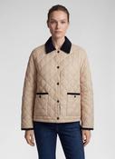 QUILTED JACKET - BISCUIT image