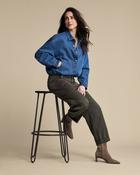 Margot fine twill darkgreen image