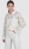 Cream lace blouse image