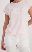 NEWT-SHIRT WITH RHINESTONES in French rose image