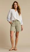 Red Button Kate Shorts, Light Khaki image