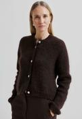 Second Female
ANDREA - Cardigan - chocolate plum