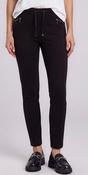 Rabe Slim Leg Zip Pocket Trousers, Navy