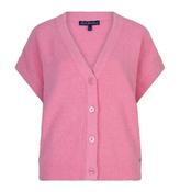 Red button Lesley popcorn pink