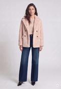 Blush Double-breasted outdoor blazer image
