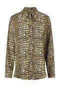 Blouse With Reptile Print image