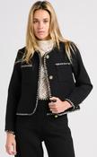 Suncoo DONNA - Black Round neck jacket image