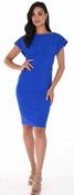 Cobalt blue dress image