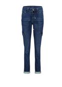 Red Button Cargo Jog Denim Darkstone image