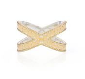 Classic Cross Ring  - Gold image