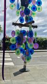 Blue Green &amp; Lilac Driftwood Chime - Gifts &amp; Accessories - Lily Bloom florist Ltd
