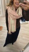 Dachshund Pink Wool Scarf